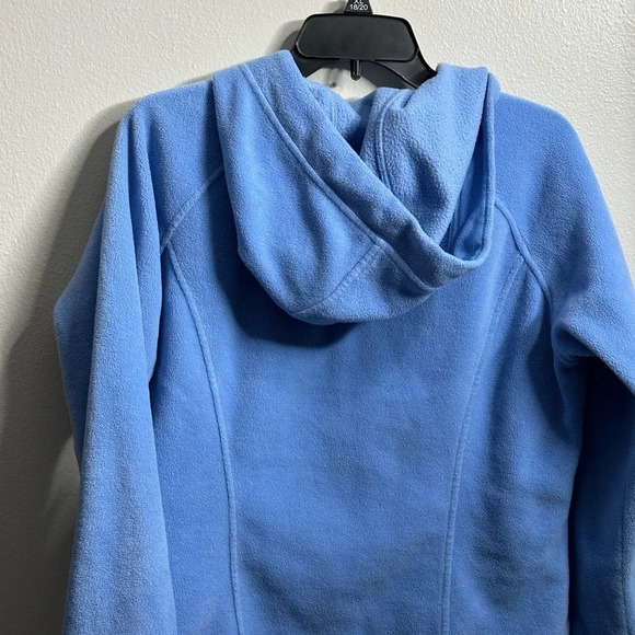 Columbia Women Blue Full Zip Up Jacket Hoodie Fleece Size Large. - Picture 9 of 10